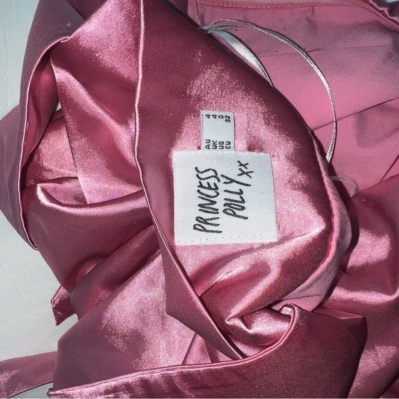pink princess Polly dress in size US zero, worn once - Picture 2 of 2